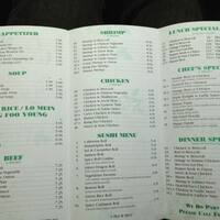 Chen Garden Menu Menu For Chen Garden Enid Enid