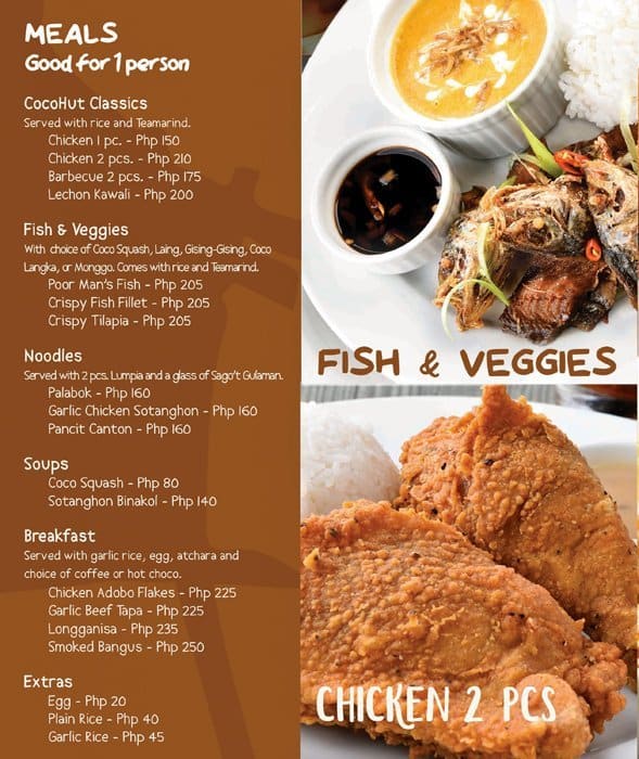 Coco Hut Menu, Menu for Coco Hut, Legaspi Village, Makati City - Zomato ...