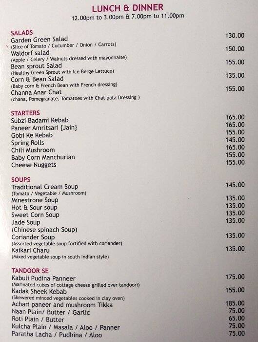 Olives Menu, Menu untuk Olives, Royapettah, Chennai Zomato