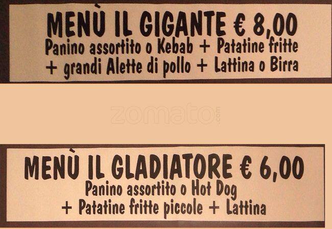 Menu di Hollywood Burger 