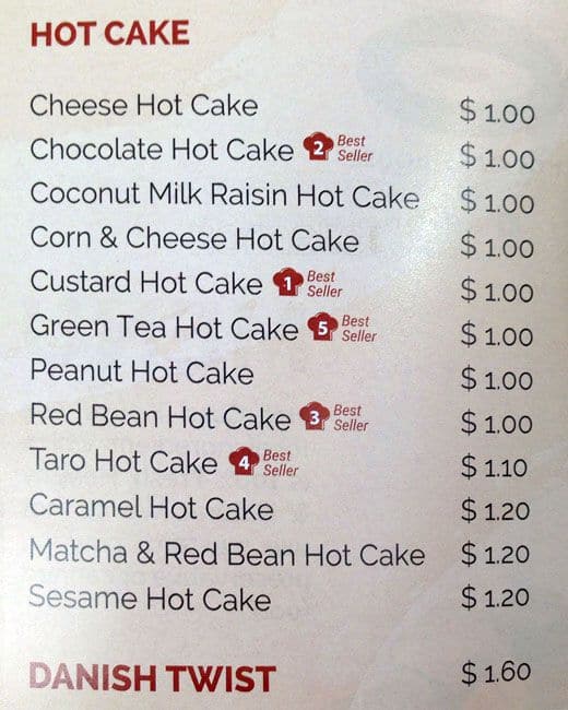 Hot Cake House Menu, Menu For Hot Cake House, Sunnybank, Brisbane ...