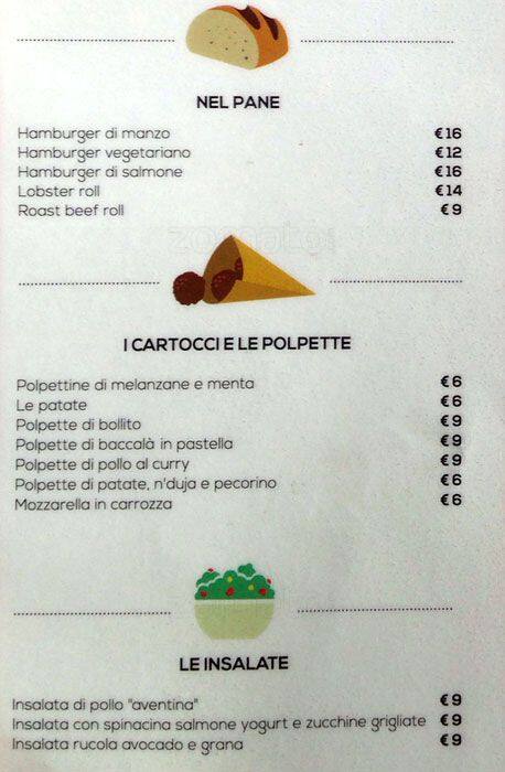 Menu di The Corner Bistreet 