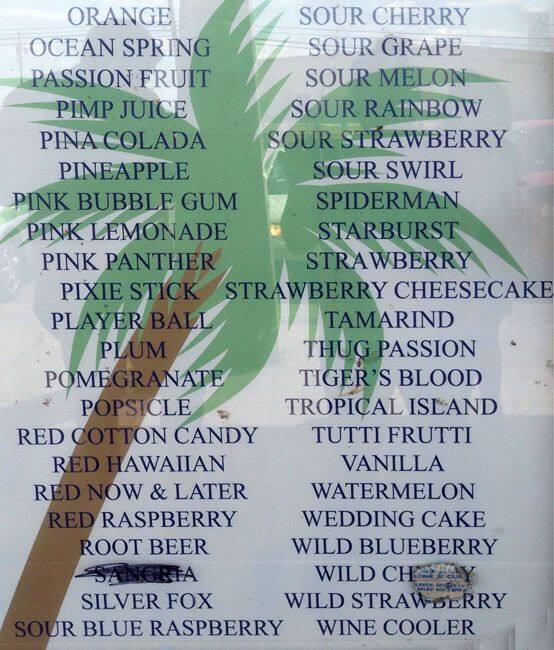 Chicken House menu