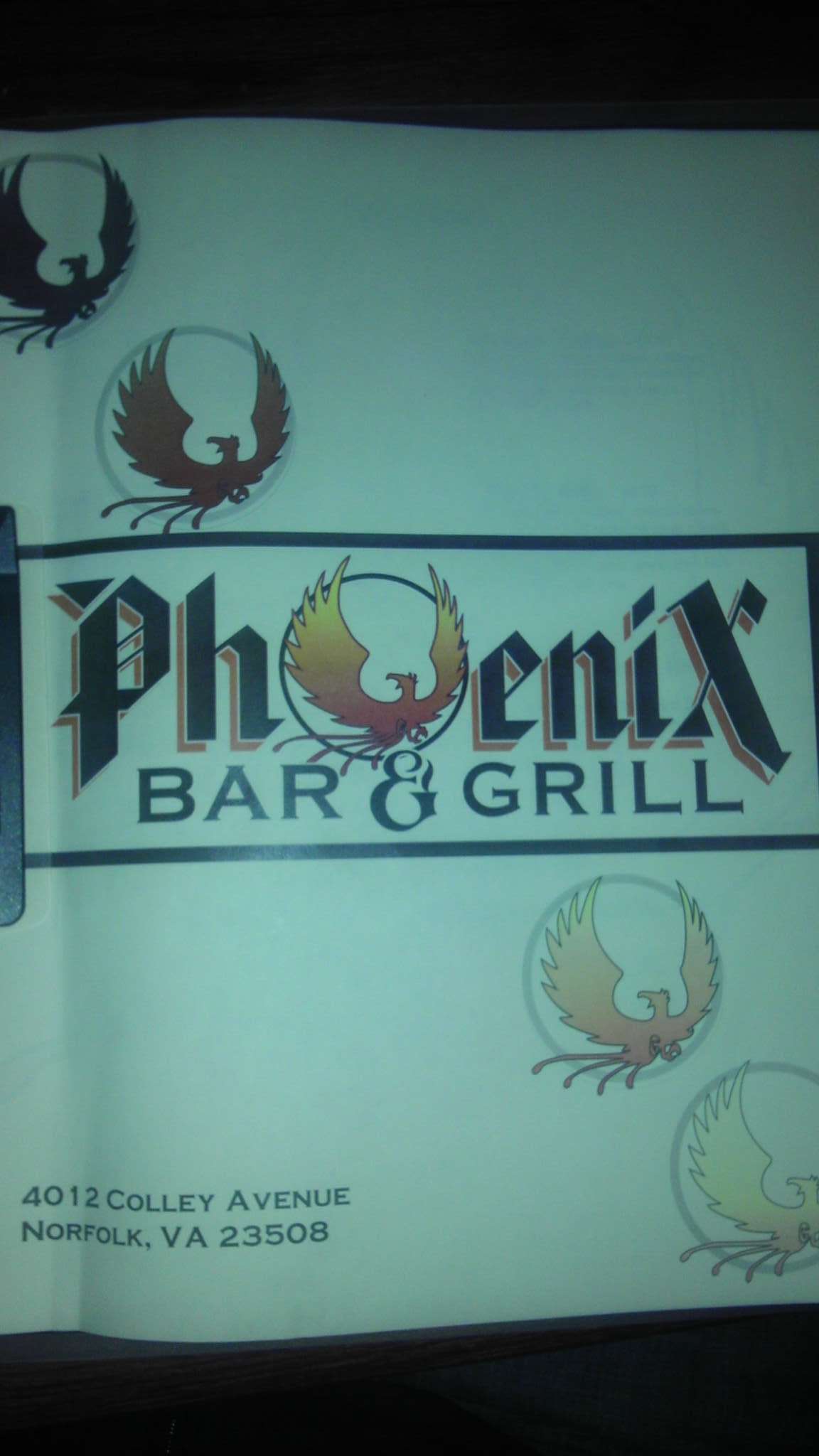 Phoenix Bar and Grill Menu, Menu for Phoenix Bar and Grill, Ghent