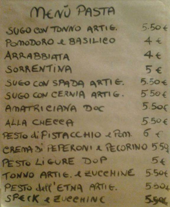 Menu di Oiblò 