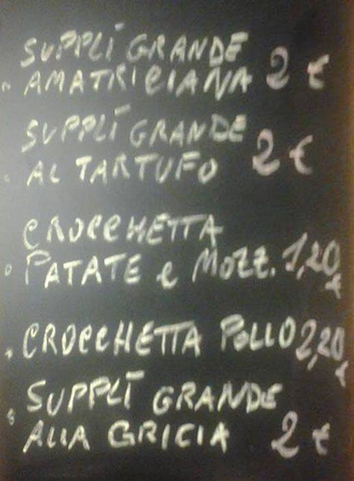 Menu di Oiblò 