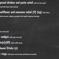 Shady Corner Cafe Menu Shady Corner Cafe Menu