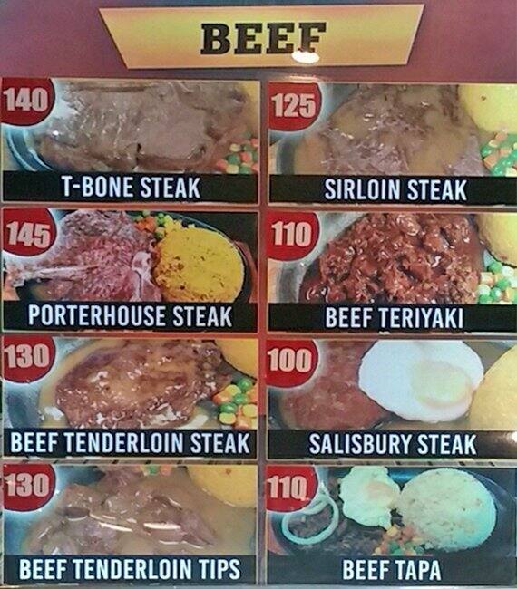 Mesa Steak Sizzlers Menu, Menu for Mesa Steak Sizzlers, Salcedo Village, Makati City Zomato