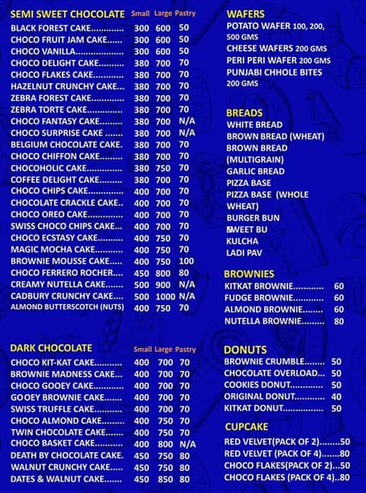 Menu at Souffle, Thane, Soham Gardens