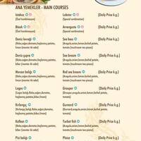 Seven Hills Restaurant Menu Menu For Seven Hills Restaurant Sultanahmet Istanbul