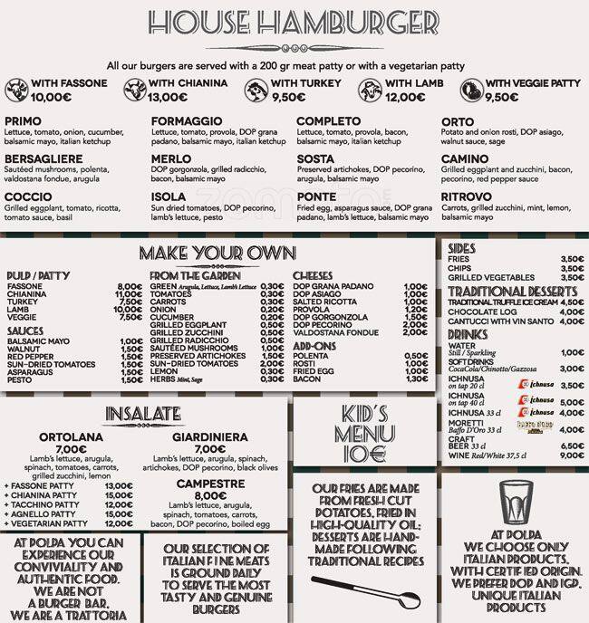 Menu di Polpa 