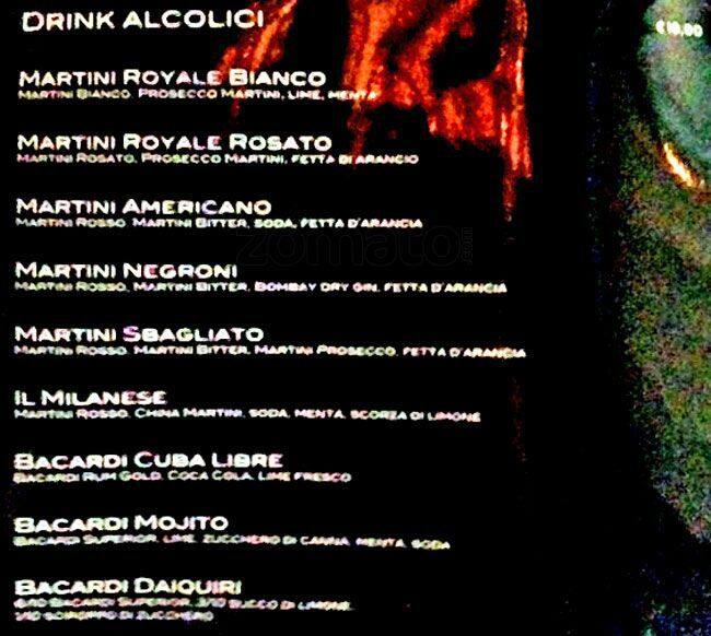 Menu di 55 Bistrot 