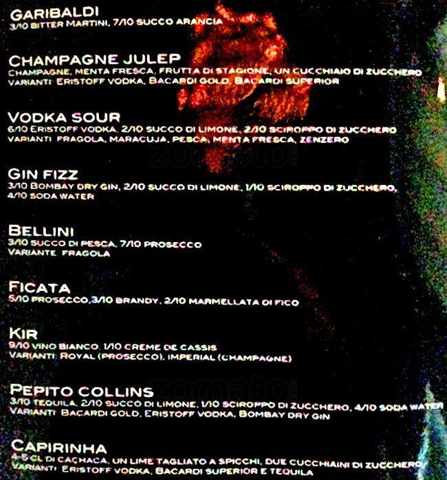 Menu di 55 Bistrot 