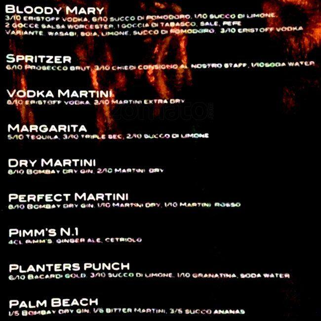 Menu di 55 Bistrot 