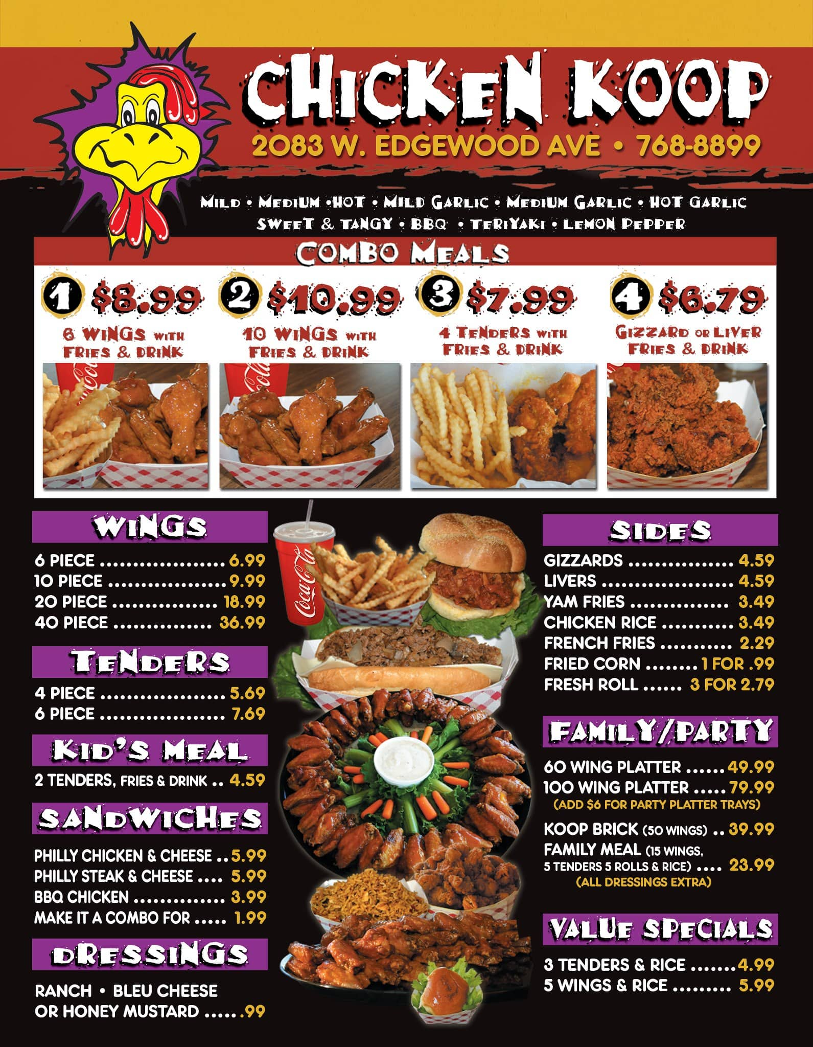 Chicken Koop Cafe Menu Menu For Chicken Koop Cafe Northside