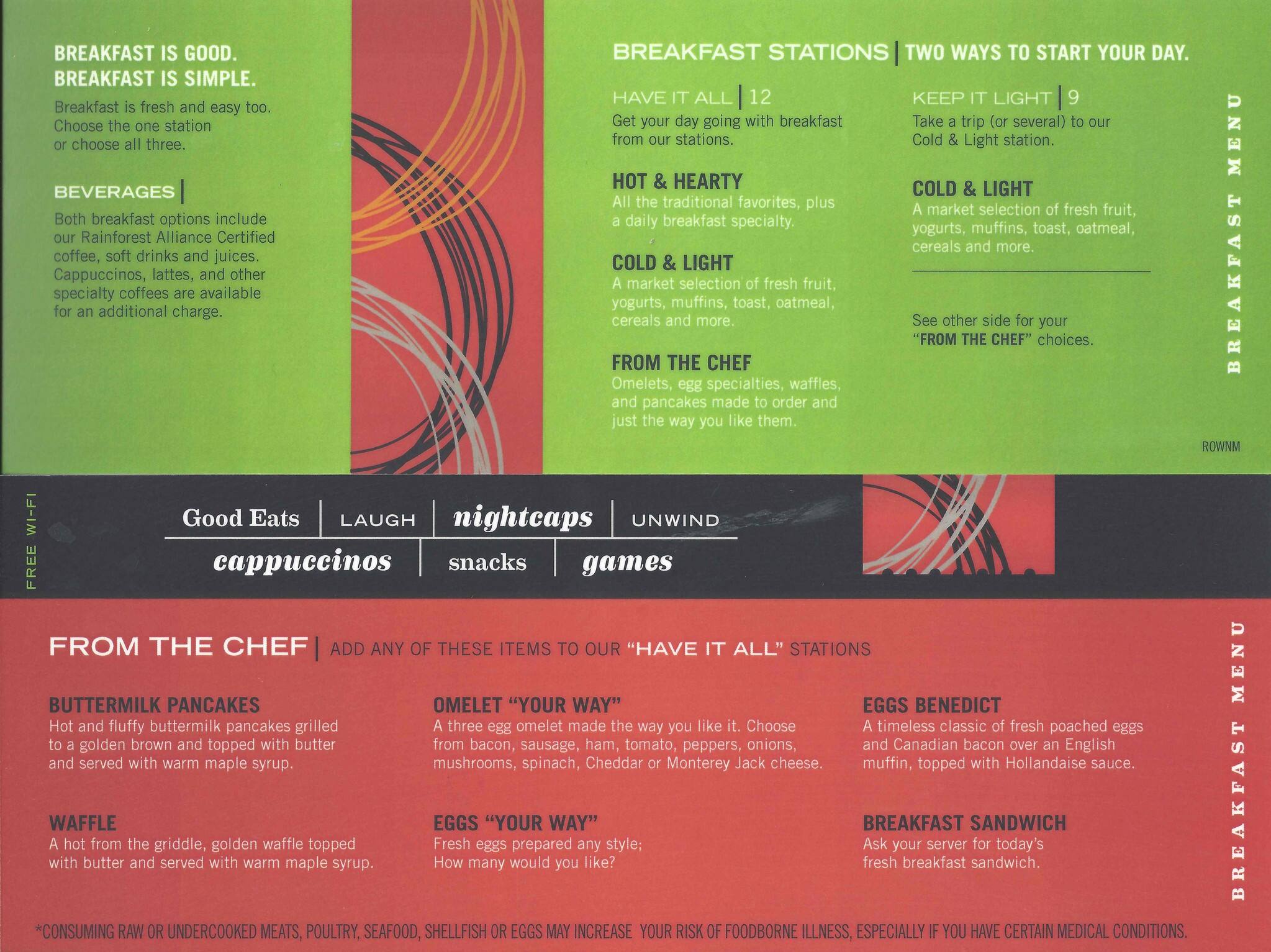 Menu at Oasis Bar & Grill, Roswell