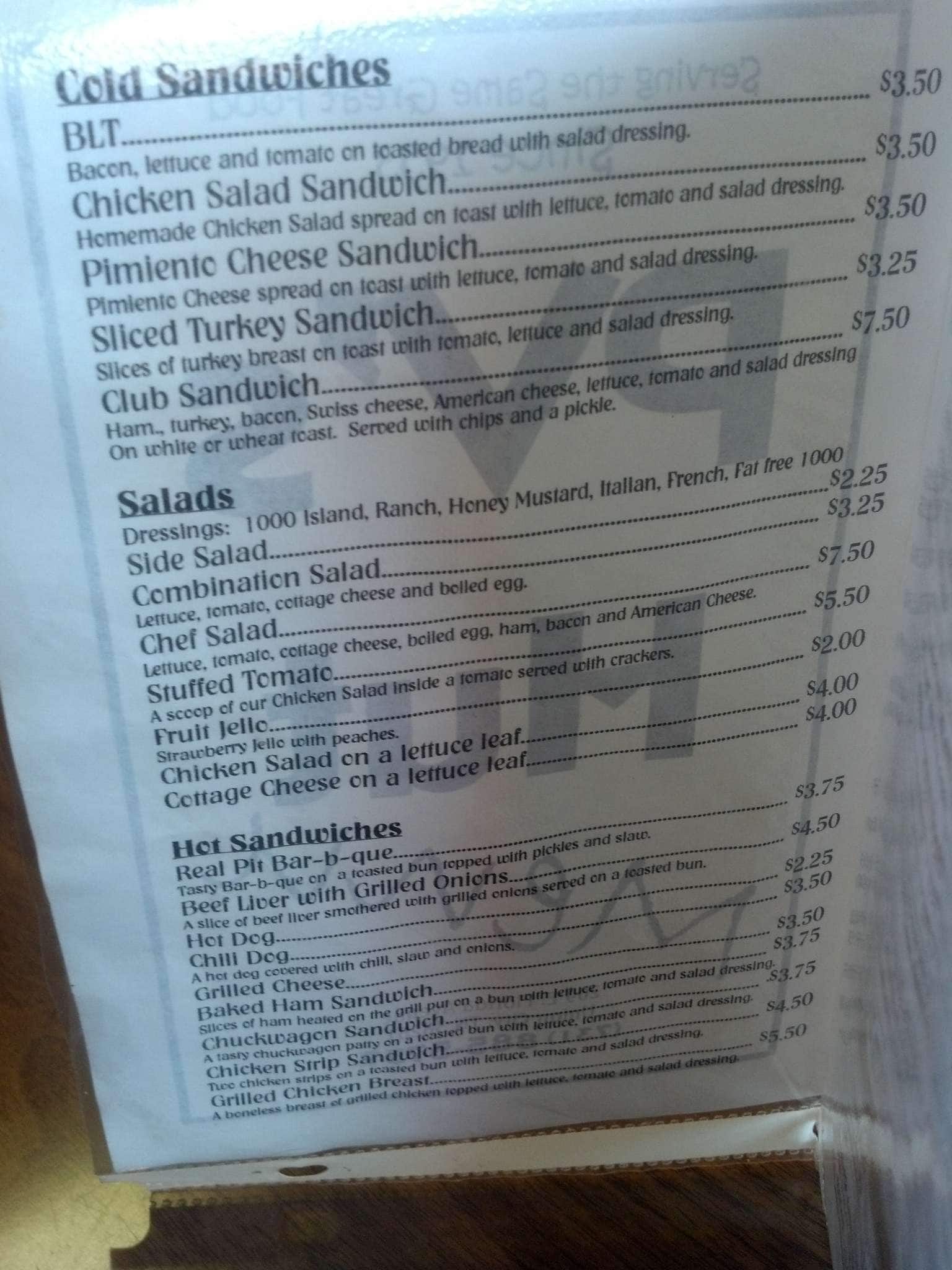 Red Union Fast Food Tupelo Menu - u1pnhys