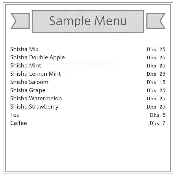 Mish Mish Menu, Menu for Mish Mish, Tourist Club Area (Al Zahiyah), Abu