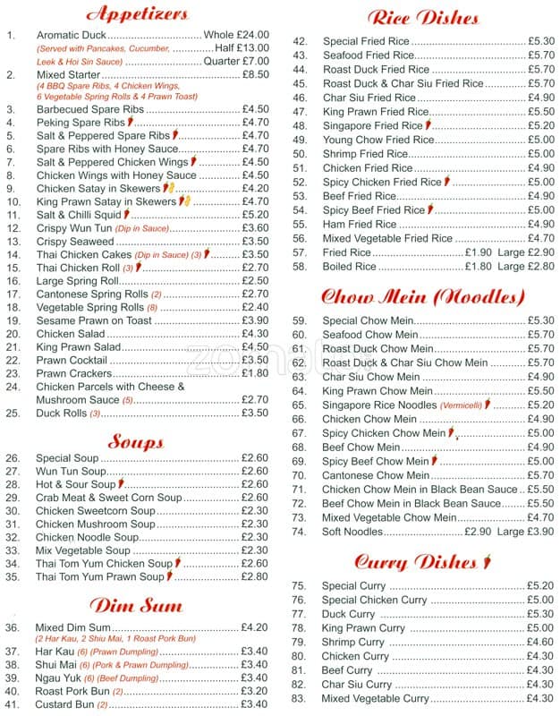 New Lucky Home Menu, Menu for New Lucky Home, Drylaw, Edinburgh - Zomato UK