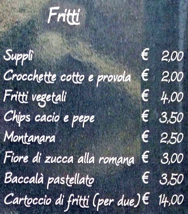 Menu di Ristorante Al Cancelletto 