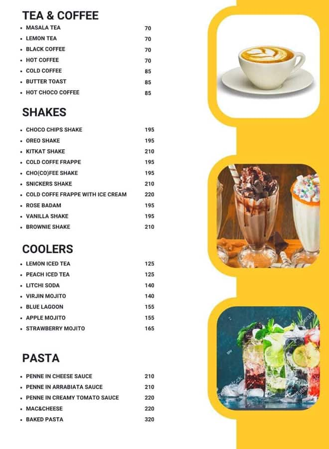 Menu of House Of Cakes And Hinglish Cafe, Salunkhe Vihar Road, Pune