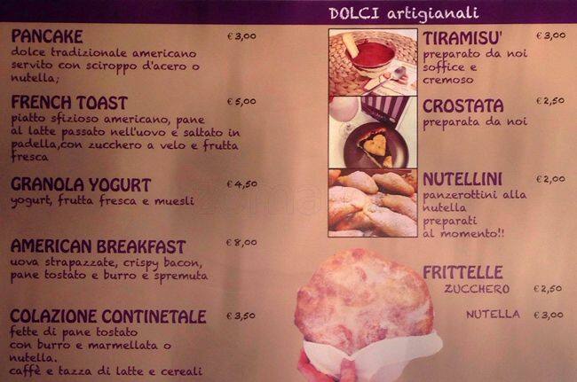 Menu di Sisters Cafè 