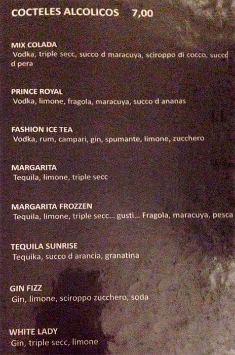 Menu di Prince Cafè 