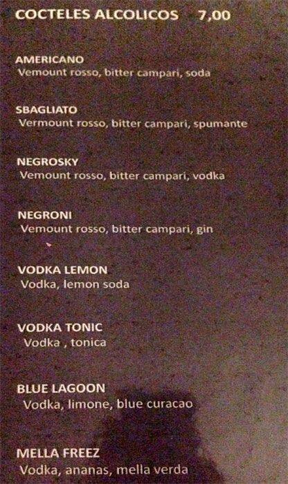 Menu di Prince Cafè 