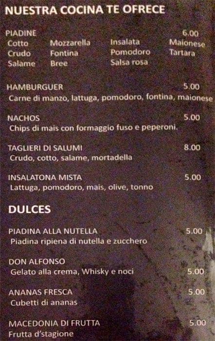 Menu di Prince Cafè 