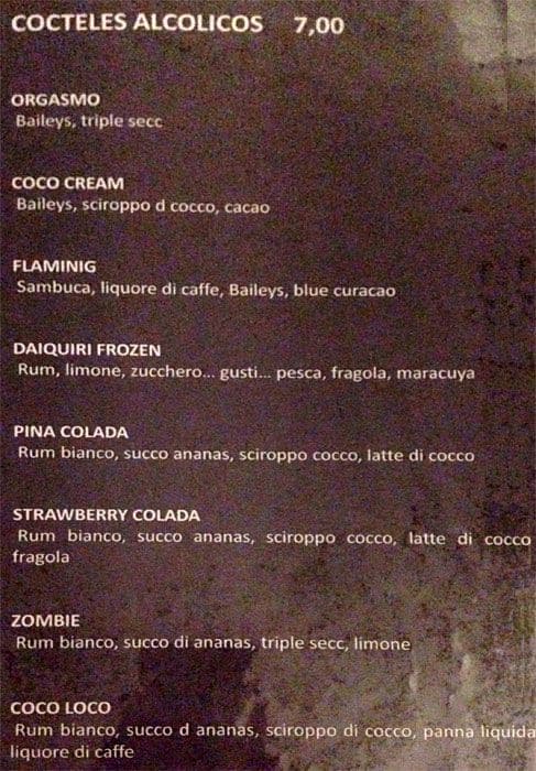 Menu di Prince Cafè 