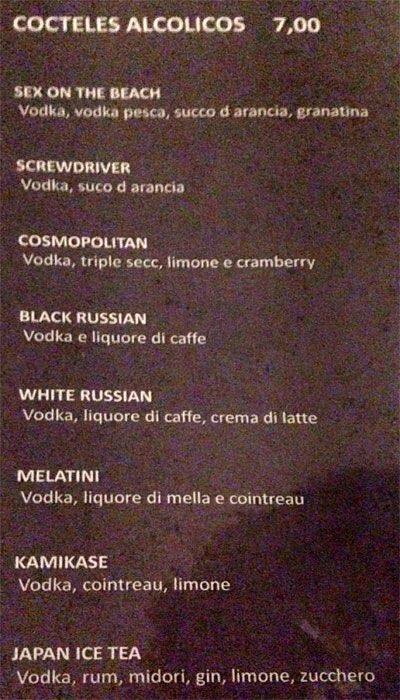 Menu di Prince Cafè 