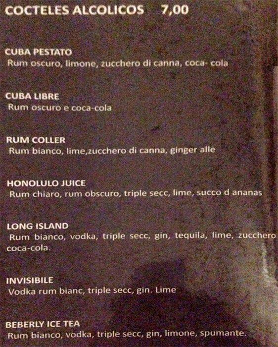 Menu di Prince Cafè 