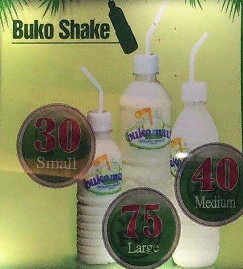Menu At Buko Maxx Pub Bar Cebu City Robinsons Place Cebu