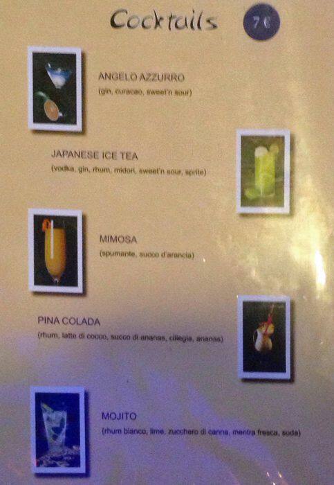 Menu di Pasha Palace Shisha Bar 