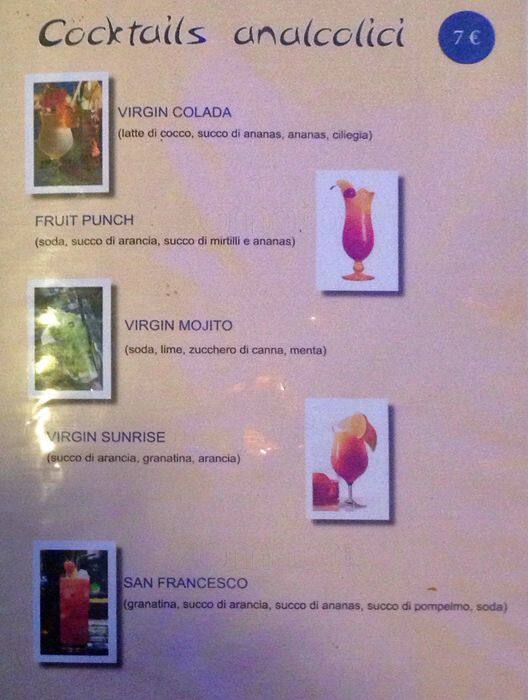 Menu di Pasha Palace Shisha Bar 