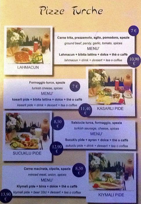 Menu di Pasha Palace Shisha Bar 