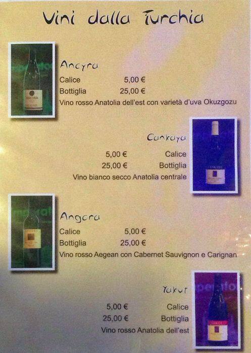 Menu di Pasha Palace Shisha Bar 