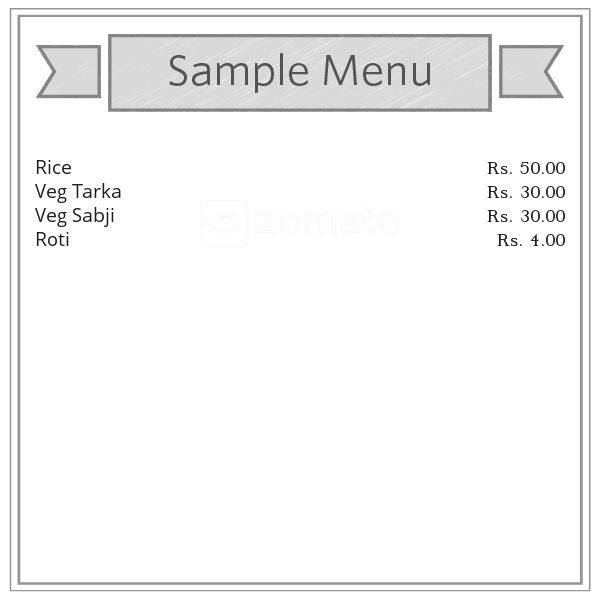 Riddhi Siddhi menu