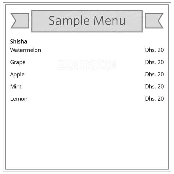 Ramsis Coffee Shop Menu, Menu for Ramsis Coffee Shop, Al Karama, Dubai
