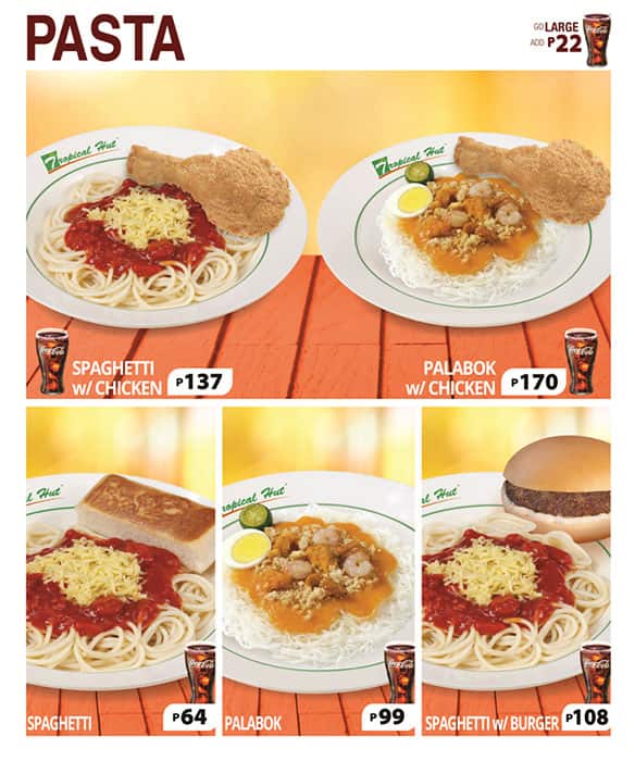 Carta de Tropical Hut