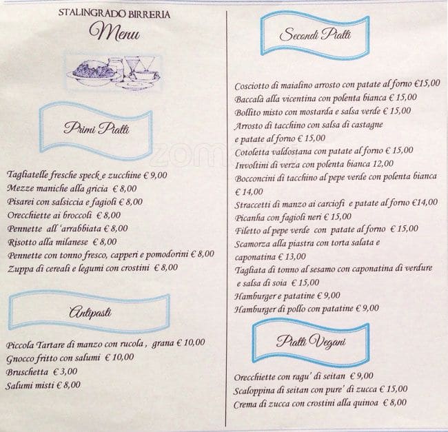 Menu di Stalingrado 