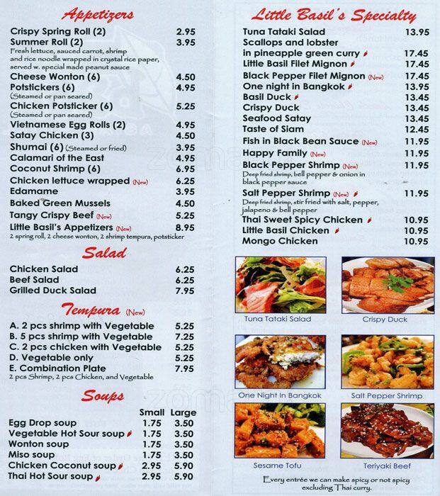 Little Basil Menu, Menu for Little Basil, Littleton, Denver