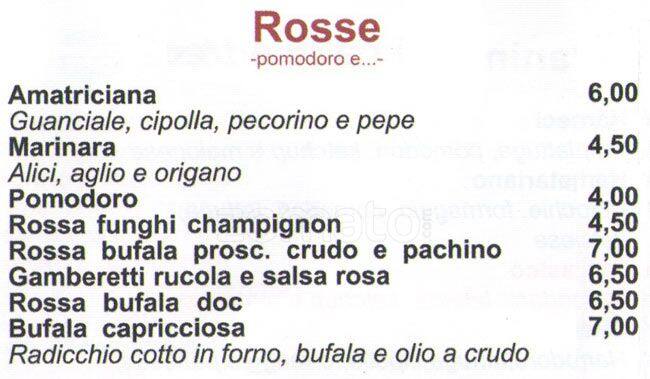 Menu di Cotto e Mandato 