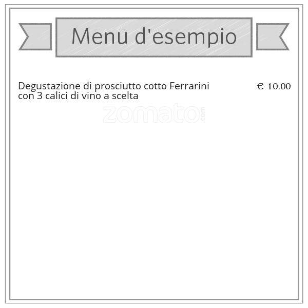 Menu di Vino 