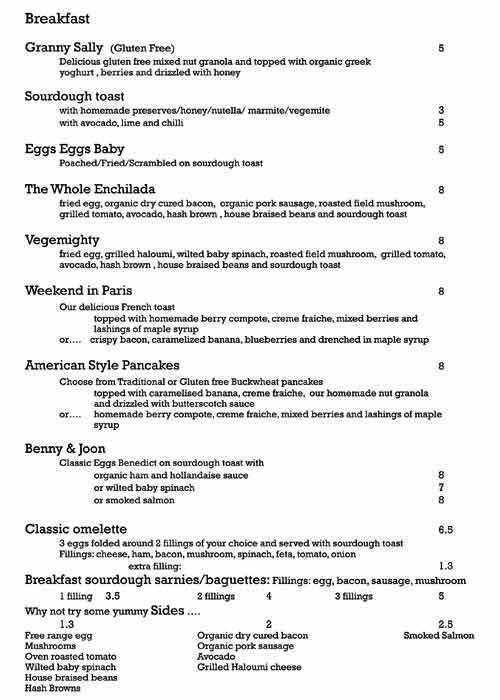 Truth Menu, Menu for Truth, Hammersmith, London Zomato UK