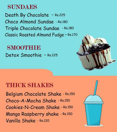 Menu at The Diet Castle- Healthy Eat and Sip- Diet food in mysore, Mysuru