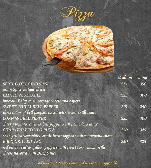 Mudpipe Cafe menu