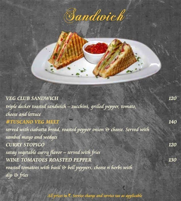 Mudpipe Cafe menu