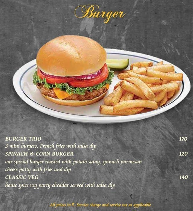Mudpipe Cafe menu