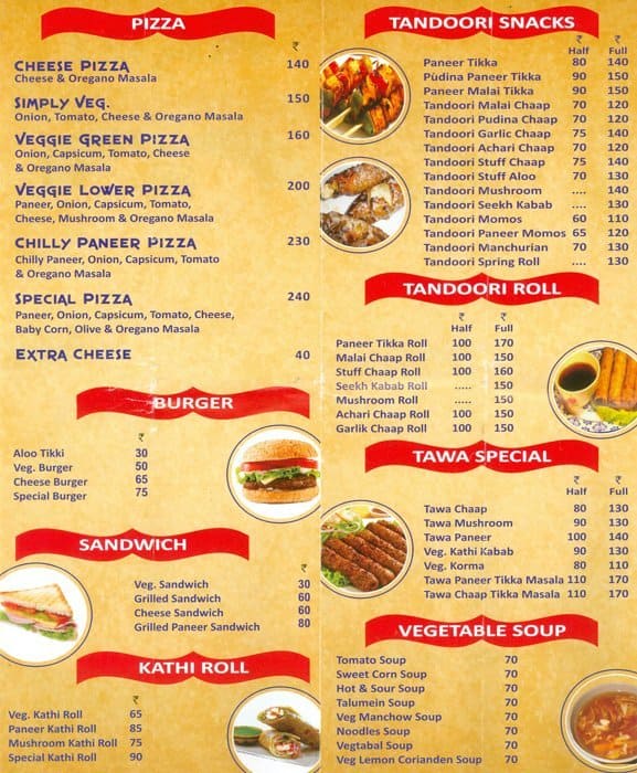 Hari Mirch Masala Menu, Menu for Hari Mirch Masala, IP Extension, New ...